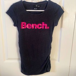 3/$15 Bench Sparkly Pink and Grey T-Shirt